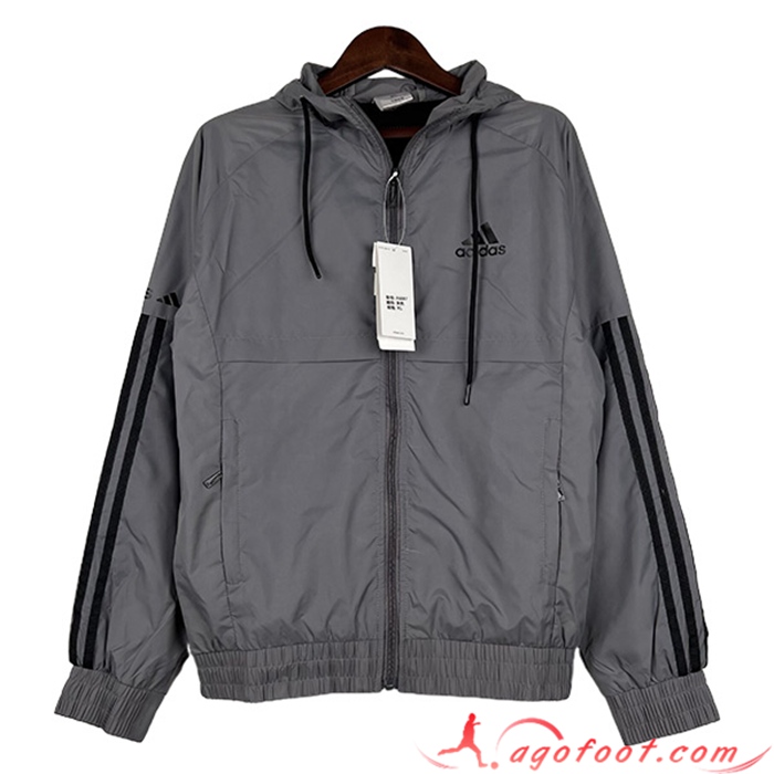 Coupe-Vent Adidas Gris 2023/2024 -02