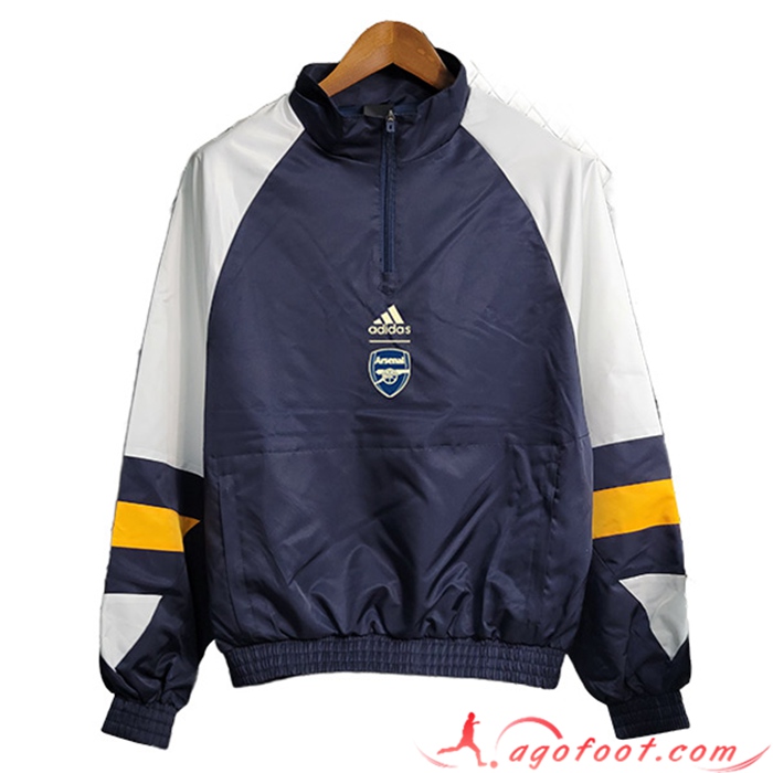 Coupe-Vent Arsenal Bleu Marine 2023/2024 -03