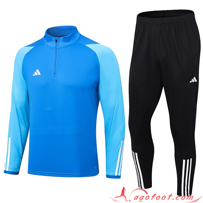 Ensemble Survetement de Foot Adidas Bleu 2023/2024