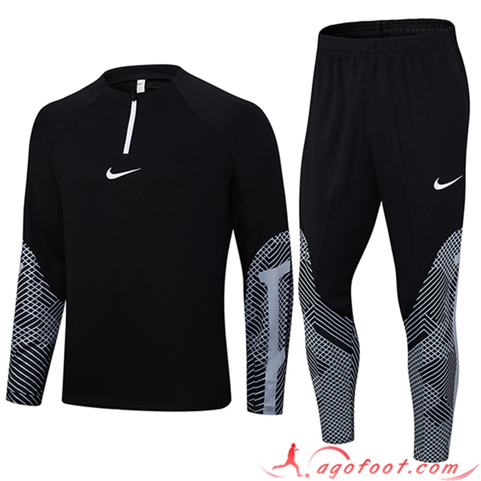 Ensemble Survetement de Foot Nike Noir 2023/2024 -02