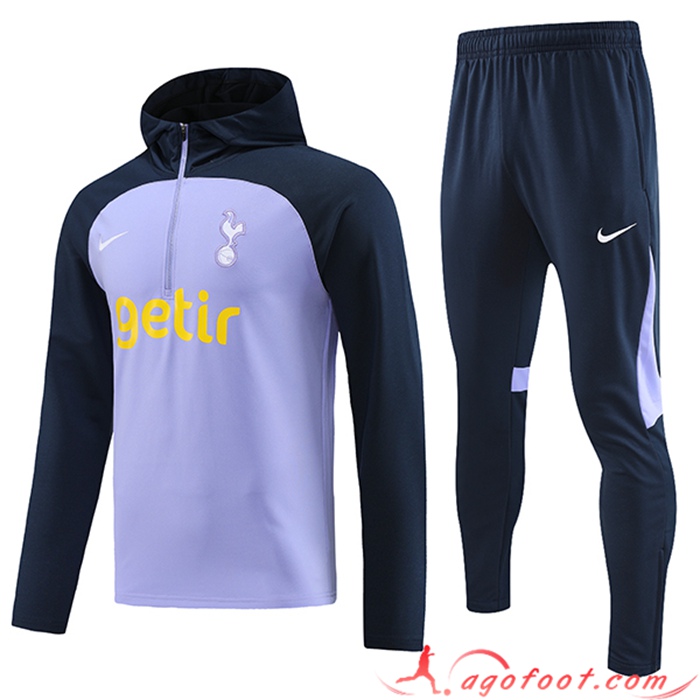 Ensemble Survetement Veste A Capuche Tottenham Hotspur Pourpre 2023/2024