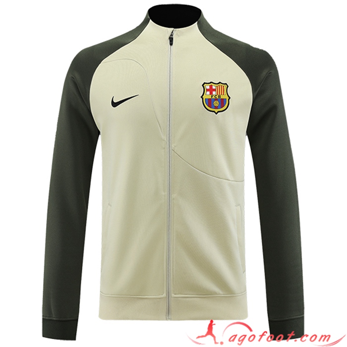 Veste Foot FC Barcelone Brune/Vert 2023/2024