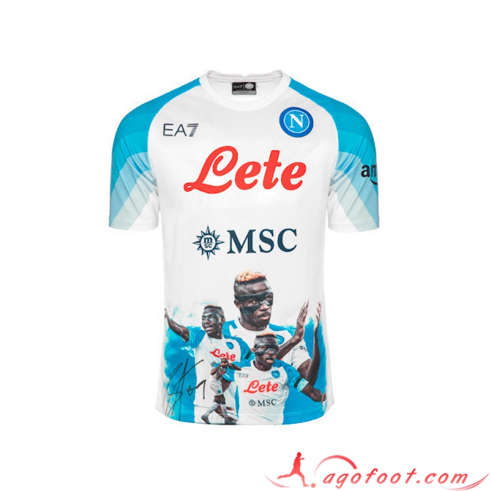 SSC Naples Face Game Osimhen Match Shirt 2022/2023