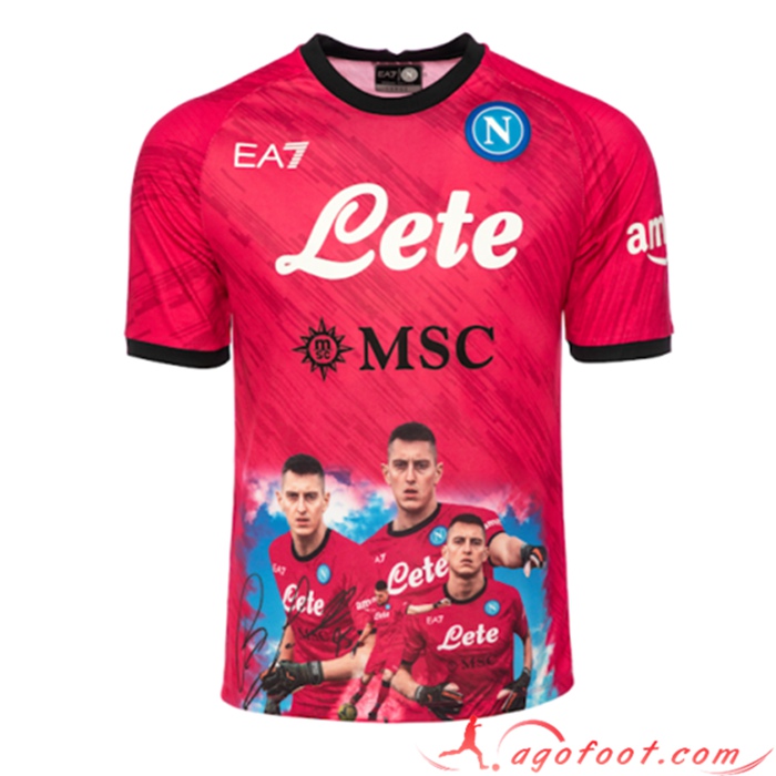 SSC Napoli Face Game Gollini Match Shirt 2022/2023