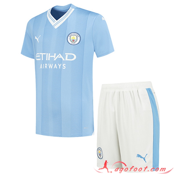 Maillot de Foot Manchester City Enfant Domicile 2023/2024