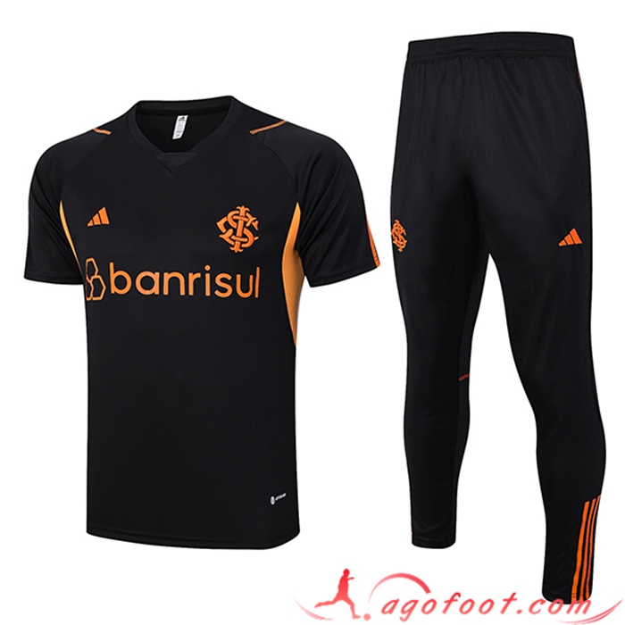 Ensemble Training T-Shirts + Pantalon Brésil Noir 2023/2024
