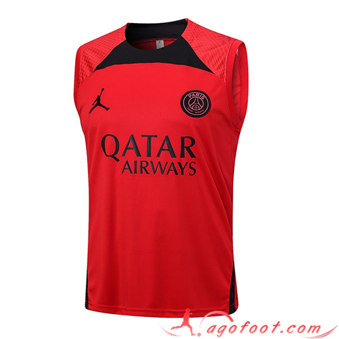 Training Debardeur Jordan PSG Rouge 2023/2024