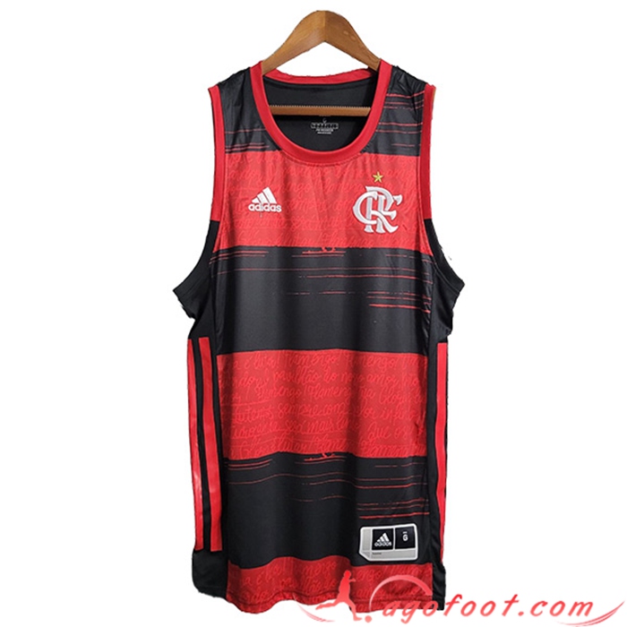 Training Debardeur Flamengo Rouge/Noir 2023/2024