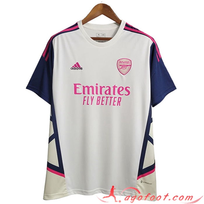 Training T-Shirts Arsenal Blanc 2023/2024