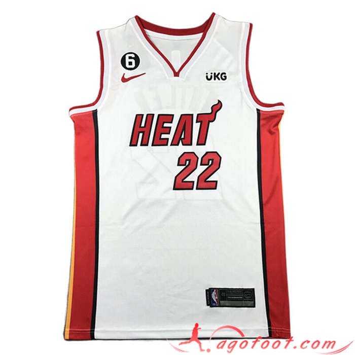 Maillot Miami Heat (BUTLER #22) 2023/24 Blanc