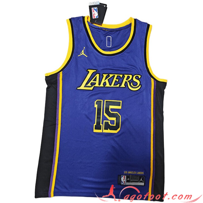 Maillot Los Angeles Lakers (REAVES#15) 2023/24 Bleu Marine