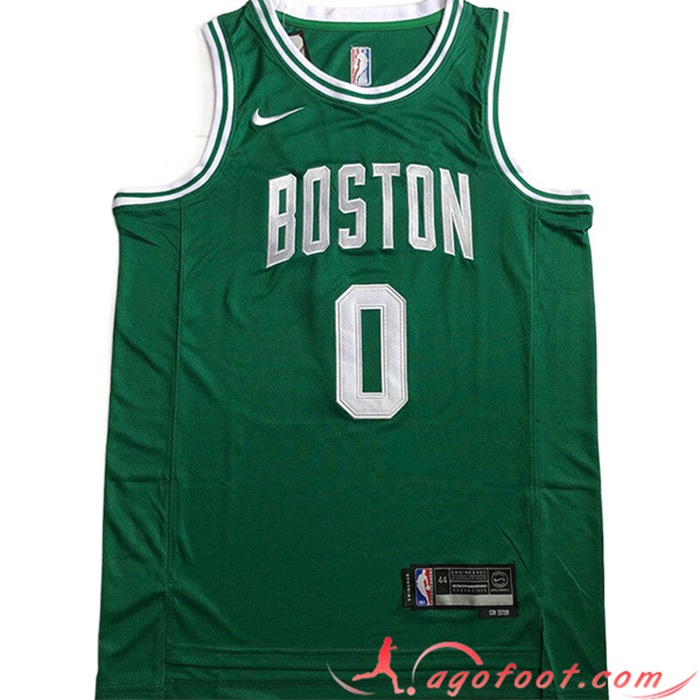 Maillot Boston Celtics (TATUM #0) 2023/24 Vert