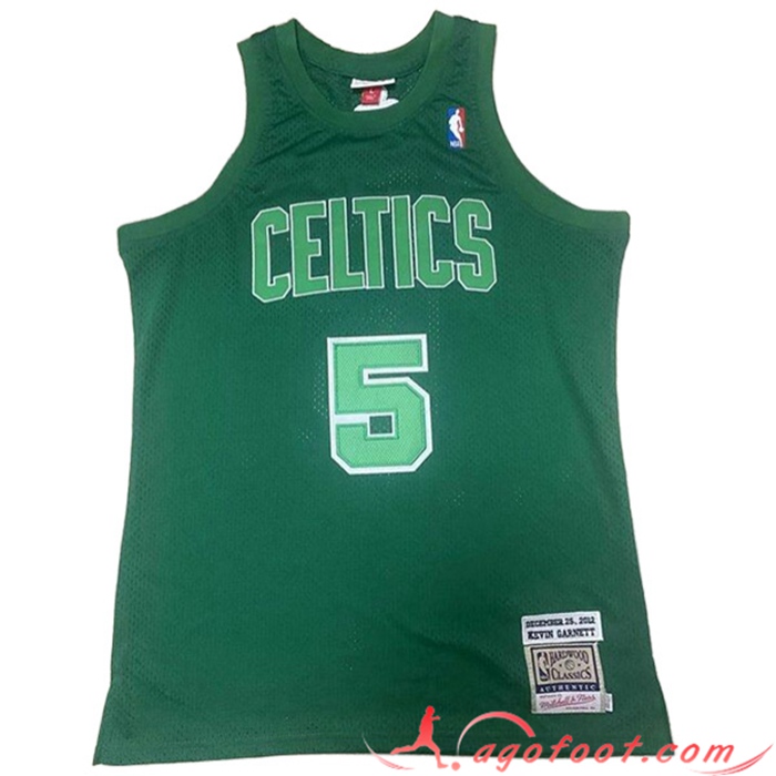 Maillot Boston Celtics (GARNETT #5) 2023/24 Vert