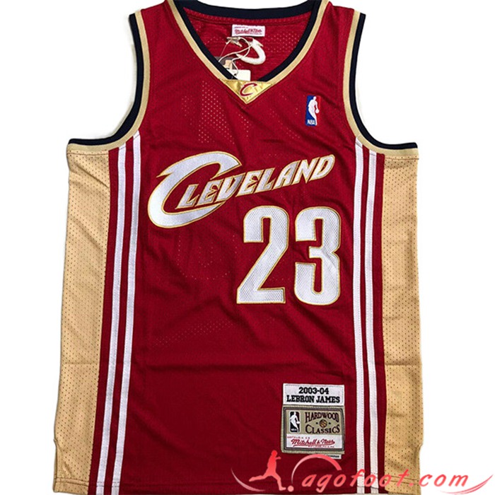 Maillot Cleveland Cavaliers (JAMES #23) 2023/24 Rouge