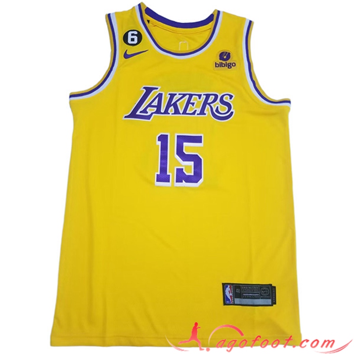 Maillot Los Angeles Lakers (REAVES #15) 2023/24 Jaune