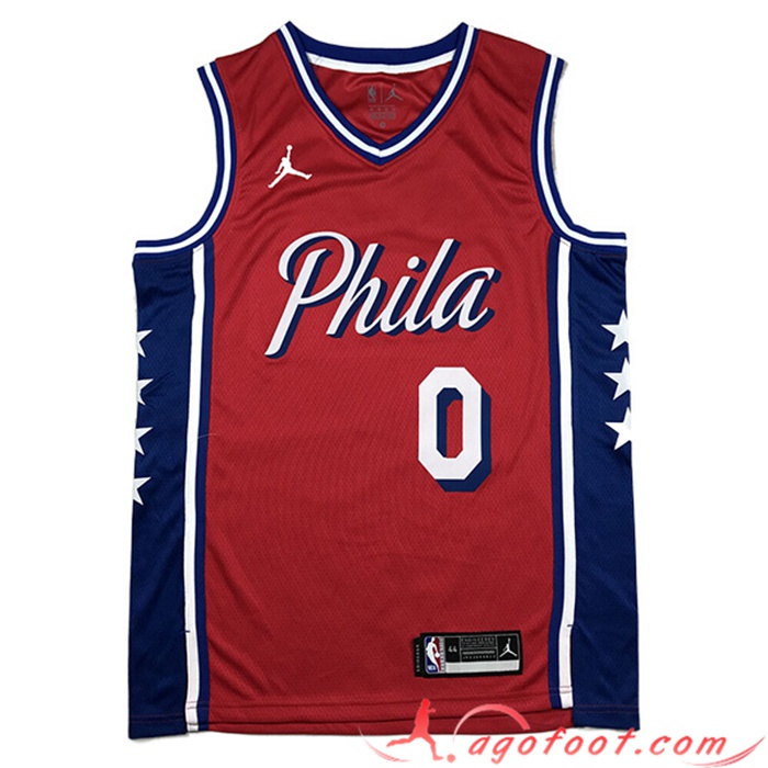 Maillot Philadelphia 76ers (MAXEY #0) 2023/24 Rouge