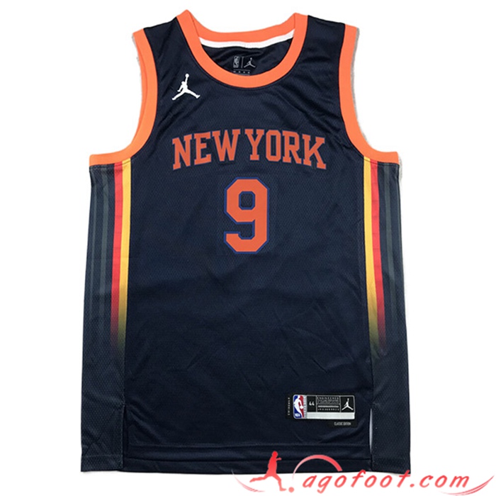 Maillot New York Knicks (BARRETT #9) 2023/24 Noir