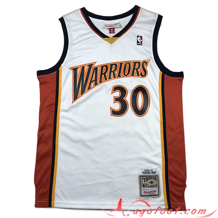 Maillot Golden State Warriors (CURRY #30) 2023/24 Blanc