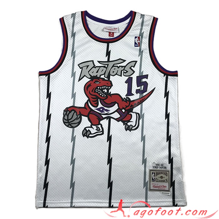Maillot Toronto Raptors (CARTER #15) 2023/24 Blanc