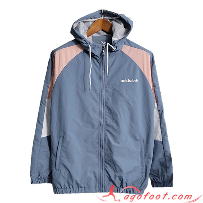 Coupe-Vent Adidas Gris Clair 2023/2024