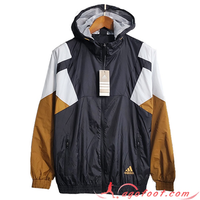 Coupe-Vent Adidas Noir/Brune 2023/2024