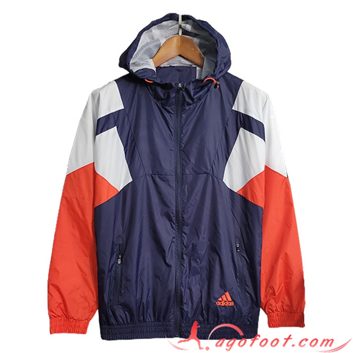 Coupe-Vent Adidas Bleu/Rouge 2023/2024