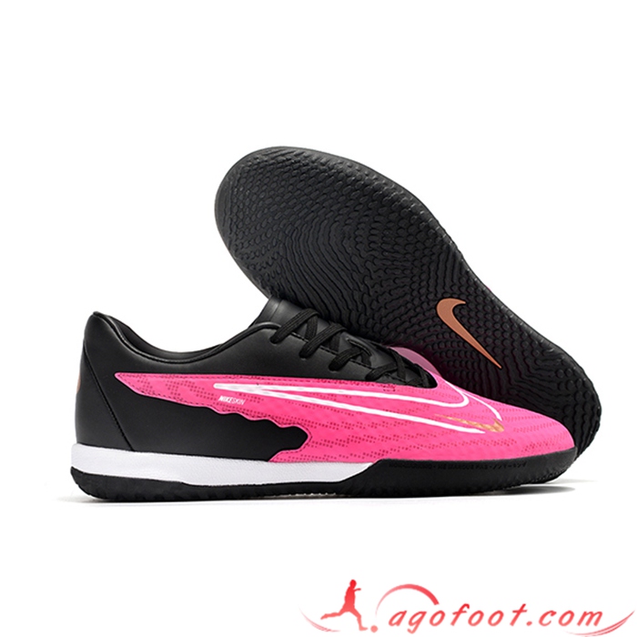 Nike Chaussures de Foot Phantom GX Academy IC Noir/Rose