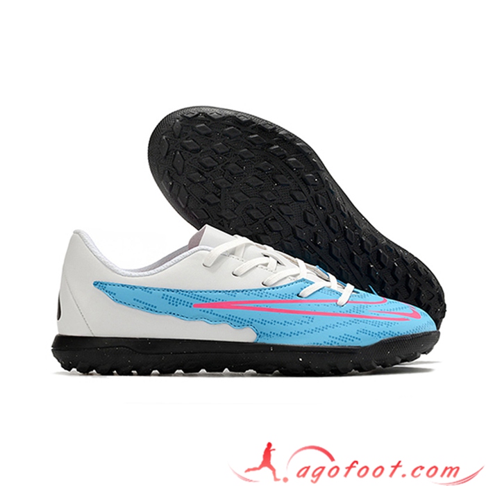 Nike Chaussures de Foot Phantom GX Club TF Bleu/Blanc