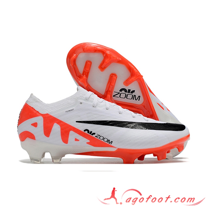 Nike Chaussures de Foot Air Zoom Mercurial Vapor 15 Elite XXV FG Blanc