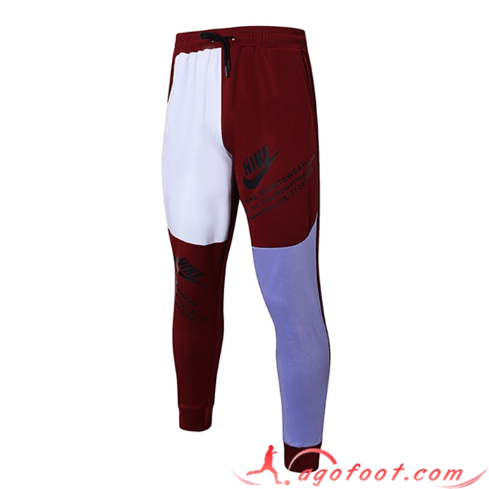 Pantalon Foot Nike Rouge/Blanc/Pourpre 2023/2024