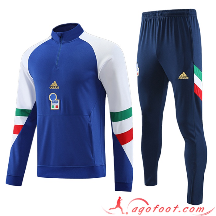 Ensemble Survetement de Foot Italie Bleu 2023/2024