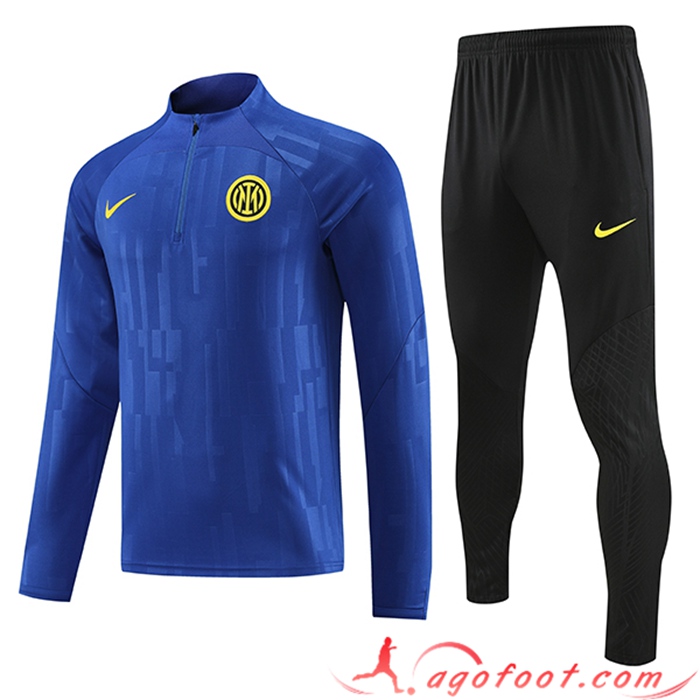 Boutique De Ensemble Survetement de Foot Inter Milan Bleu 2023/2024