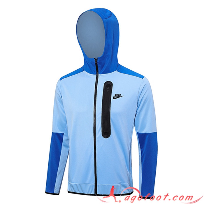 Veste A Capuche Nike Bleu Clair 2023/2024