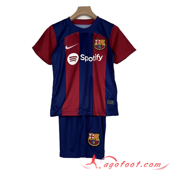 Maillot de Foot FC Barcelone Enfant Domicile 2023/2024