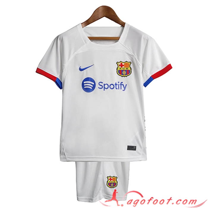 Maillot de Foot FC Barcelone Enfant Exterieur 2023/2024