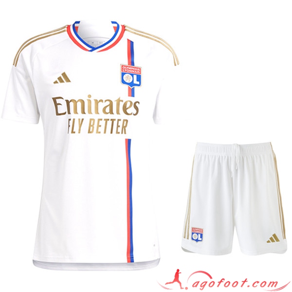 Ensemble Maillot Lyon Domicile + Short 2023/2024