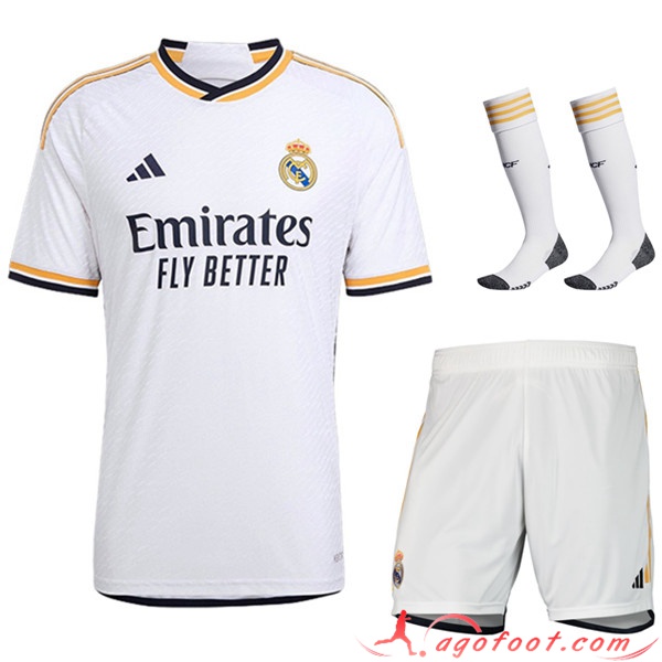 ensemble maillot short real madrid