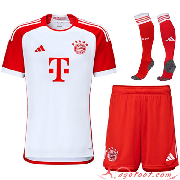 Ensemble Maillot Bayern Munich Domicile (Short + Chaussettes) 2023/2024