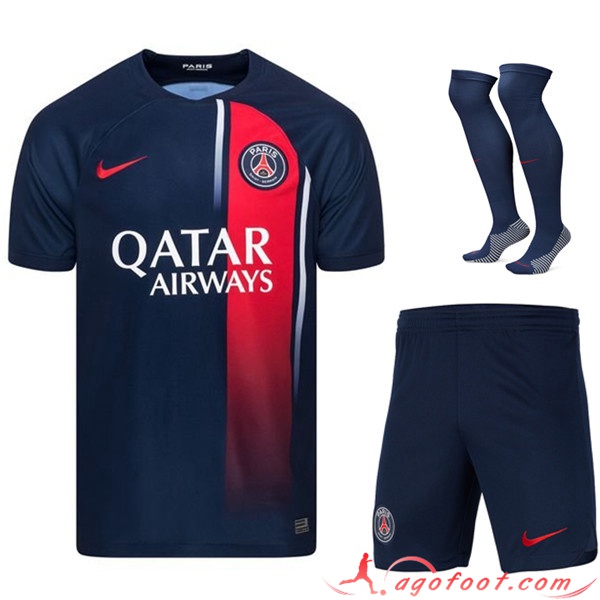 Nouveau Maillot Foot PSG Personnalisé Floqué Pas Chère