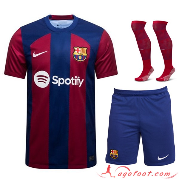 Ensemble Maillot FC Barcelone Domicile (Short + Chaussettes) 2023/2024