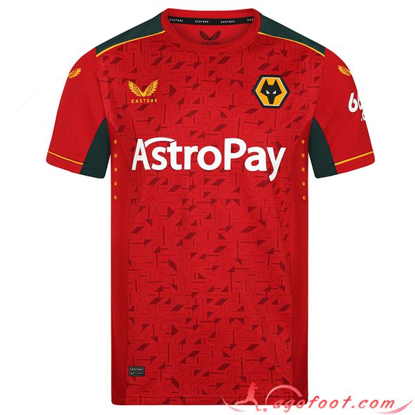 Nouveau Maillot de Foot Wolves Exterieur 2023/2024