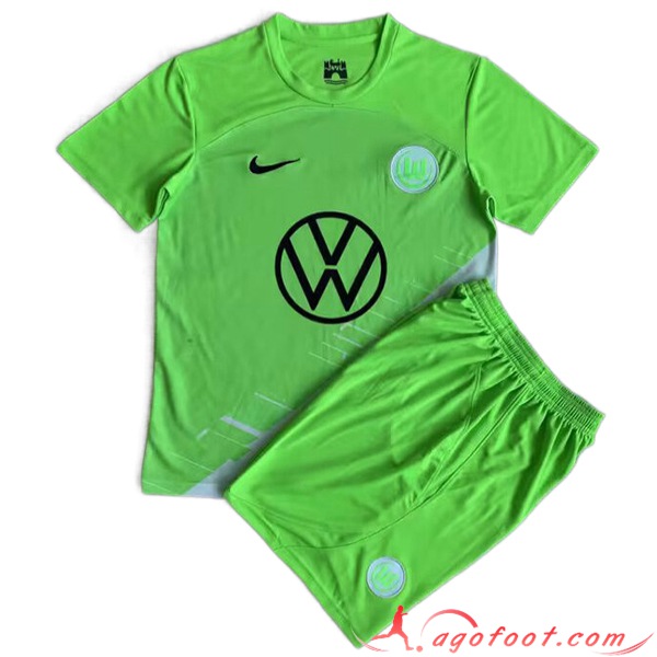 Maillot de Foot Vfl Wolfsburg Enfant Domicile 2023/2024