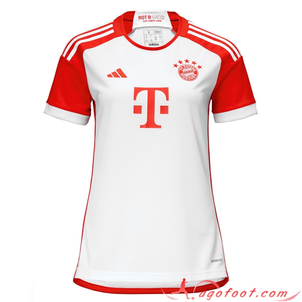 Maillot de Foot Bayern Munich Femme Domicile 2023/2024