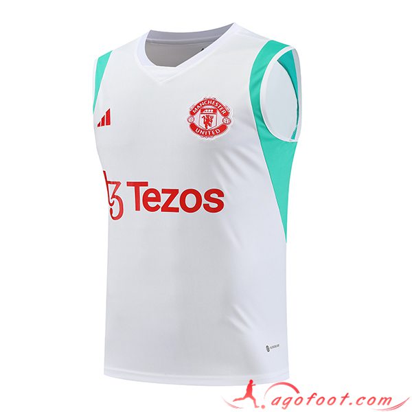 Training Debardeur Manchester United Blanc 2023/2024 -03