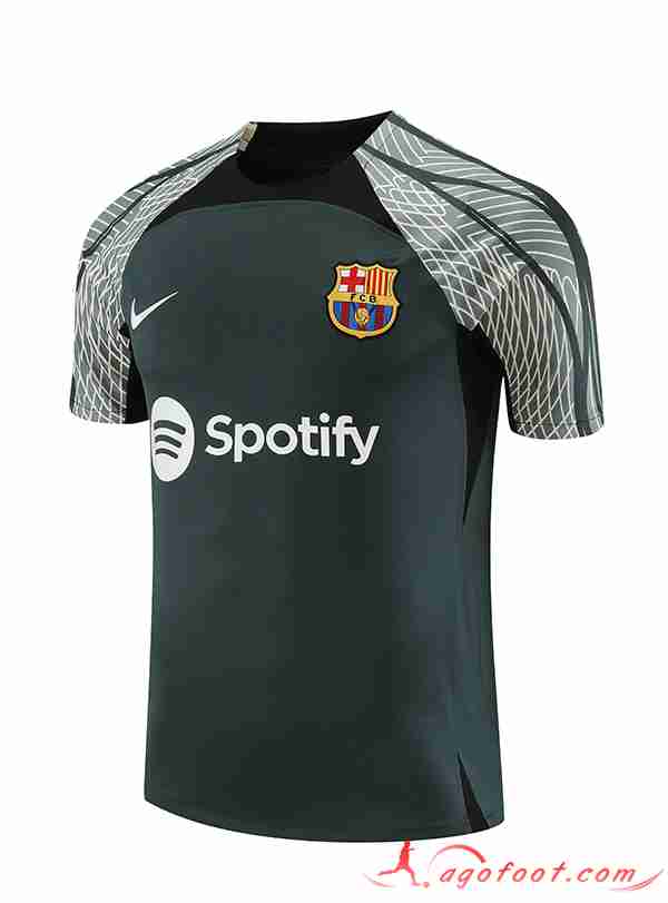 Training T-Shirts FC Barcelone Vert 2023/2024 -03