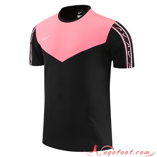 Training T-Shirts Nike Noir/Rose 2023/2024