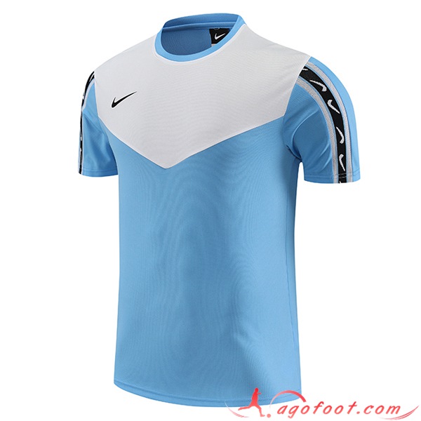 Training T-Shirts Nike Bleu/Blanc 2023/2024