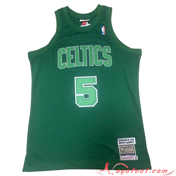 Maillot Boston Celtics (GARNETT #5) 2023/24 Vert -02