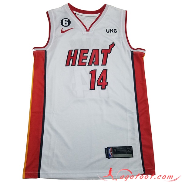 Maillot Miami Heat (HERRO #14) 2023/24 Blanc -07