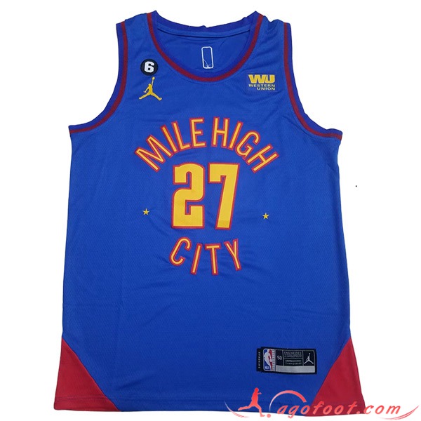 Maillot Denver Nuggets (MURRAY #27) 2023/24 Bleu
